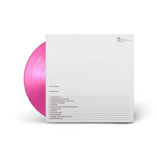 The National - "Laugh Track" 2LP Limited Edition Pink Vinyl