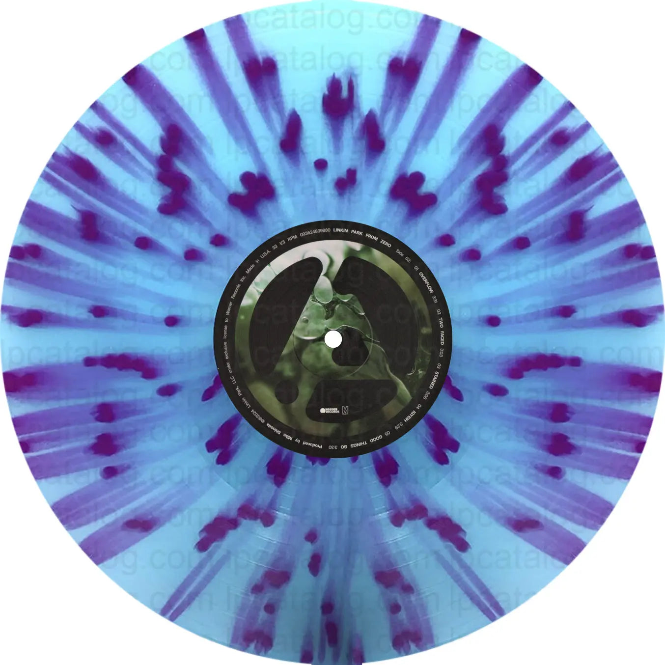 Linkin Park - From Zero Blue & Orchid Splatter Vinyl LP