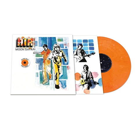 AIR Moon Safari Indie Exclusive Orange Vinyl Edition