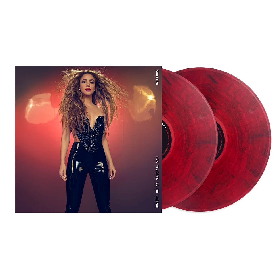 Shakira Las Mujeres Ya No Lloran Ruby Red Vinyl Edition