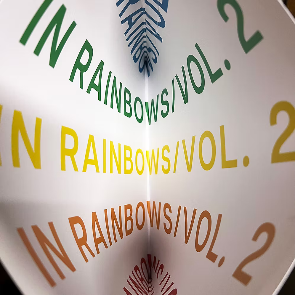 RADIOHEAD LP In Rainbows Vol. 2 (Orange Marbled Coloured Vinyl)
