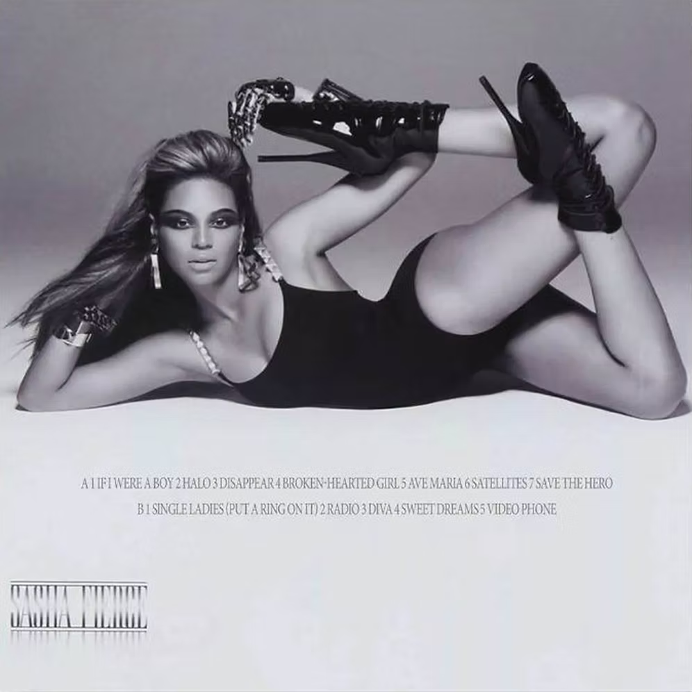 BEYONCE I Am…Sasha Fierce LP (Grey Coloured Vinyl) with Poster