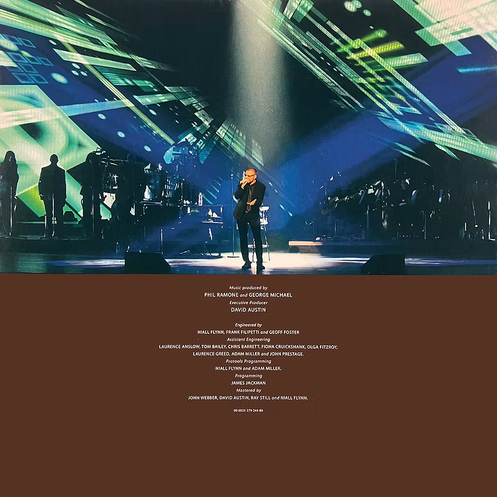 GEORGE MICHAEL Symphonica 2xLP (Purple Coloured Vinyls) Gatefold Cover