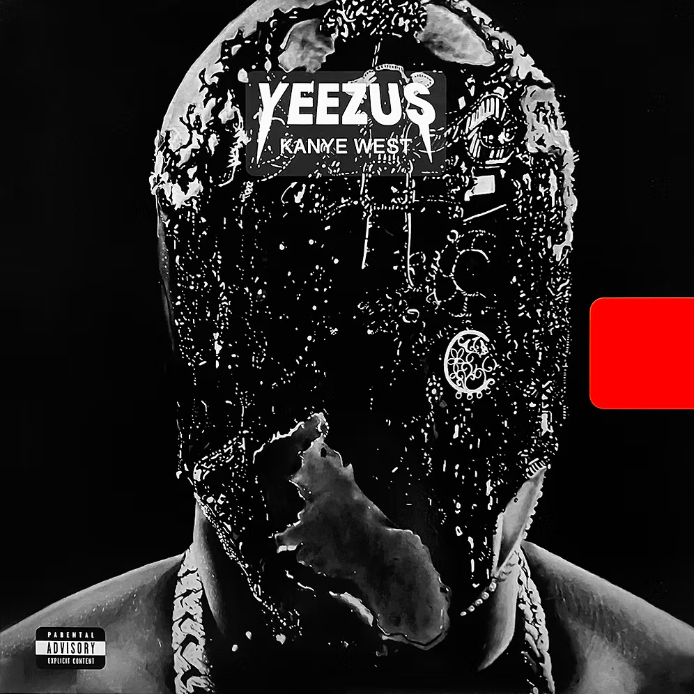 KANYE WEST LP Yeezus (Red Translucid Coloured Vinyl)