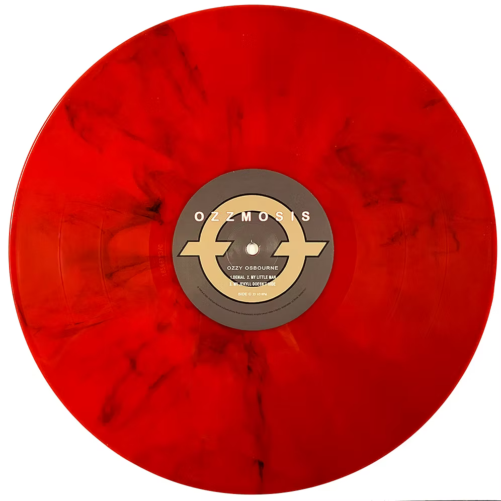 OZZY OSBOURNE Ozzmosis 2xLP (Red Marbled Coloured Vinyl) 2 Bonus Tracks