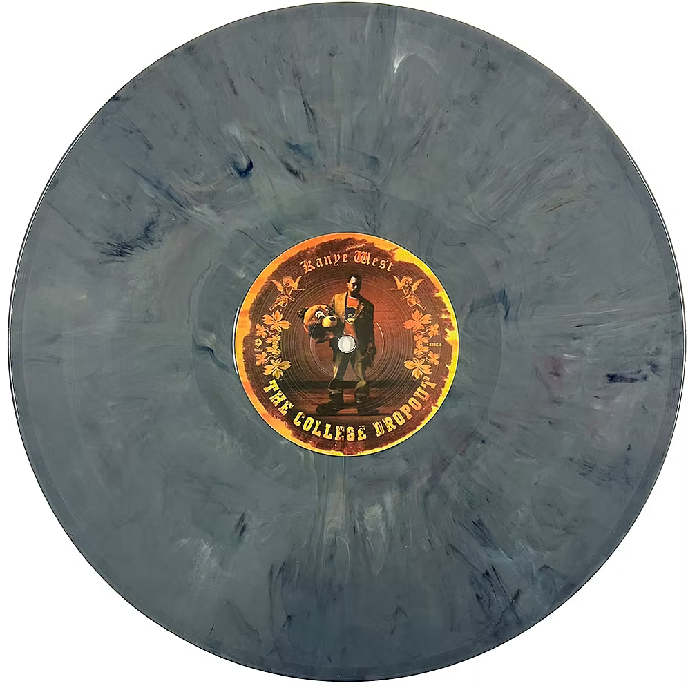 KANYE WEST 2xLP The College Dropout (Brown & Grey Marbled Coloured Vinyls) BOOTLEG