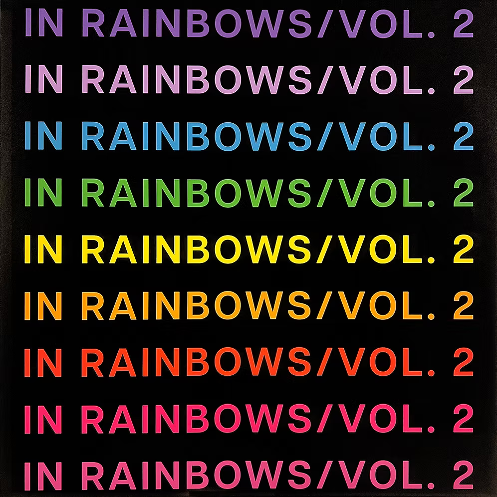RADIOHEAD LP In Rainbows Vol. 2 (Orange Marbled Coloured Vinyl)