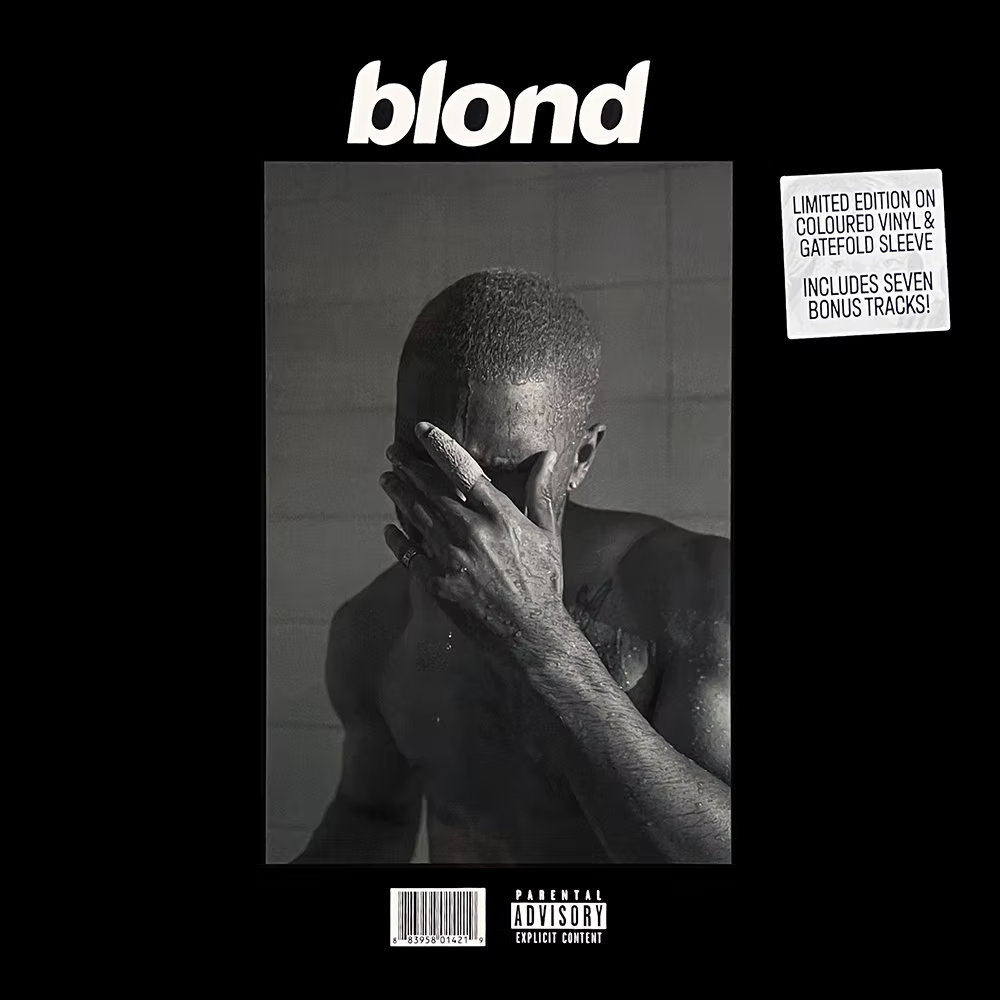 FRANK OCEAN Blond  2xLP (White Coloured Vinyls) Gatefold Cover + 7 Bonus Tracks