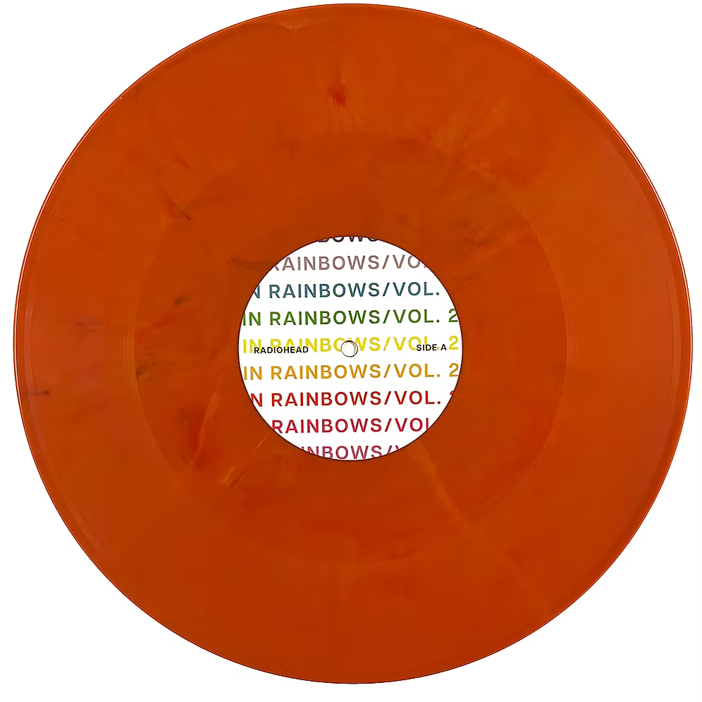 RADIOHEAD LP In Rainbows Vol. 2 (Orange Marbled Coloured Vinyl)