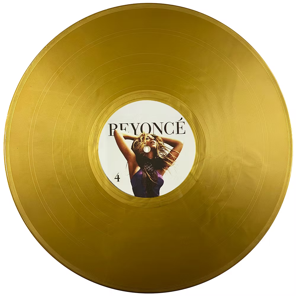 BEYONCE 4 2xLP(Gold Coloured Vinyls) with 6 Bonus Tracks
