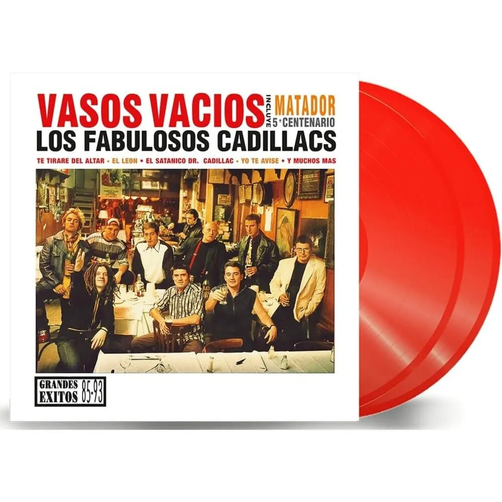 Los Fabulosos Cadillacs Vasos Vacios Rojo Red 2 Lp