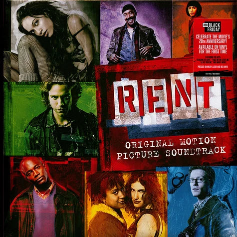 V.A. OST Rent Black Friday Record Store Day 2025 Translucent Red Vinyl Edition