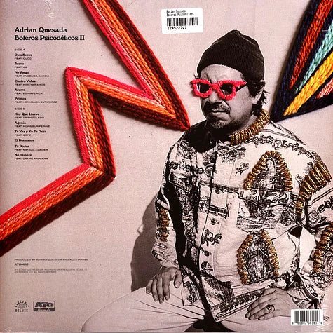 Adrián Quesada - “Boleros Psicodélicos II” Yellow Vinyl