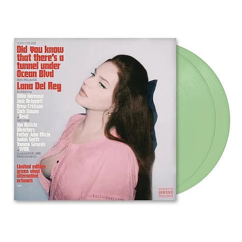 Lana Del Rey Did You Know That There's A Tunnel Under Ocean Blvd Alternate Cover Green Vinyl Edition