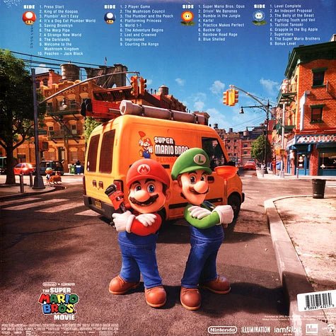 Brian Tyler-  The Super Mario Bros. Movie Red & Green Vinyl Edition