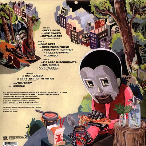 MF DOOM MM..Food Green & Pink Vinyl Edition