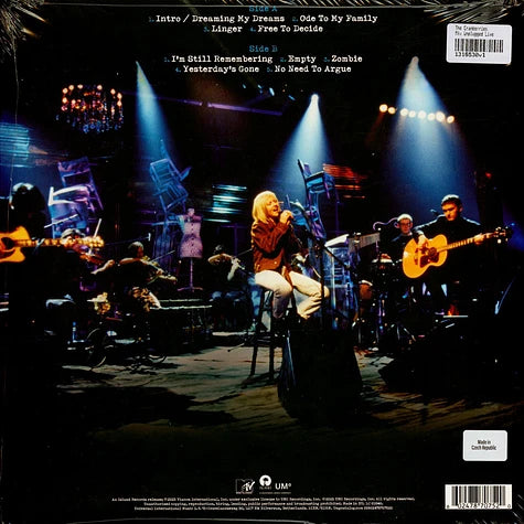 The Cranberries MTV Unplugged Limited clear Vinyl (incluye litografia de regalo)