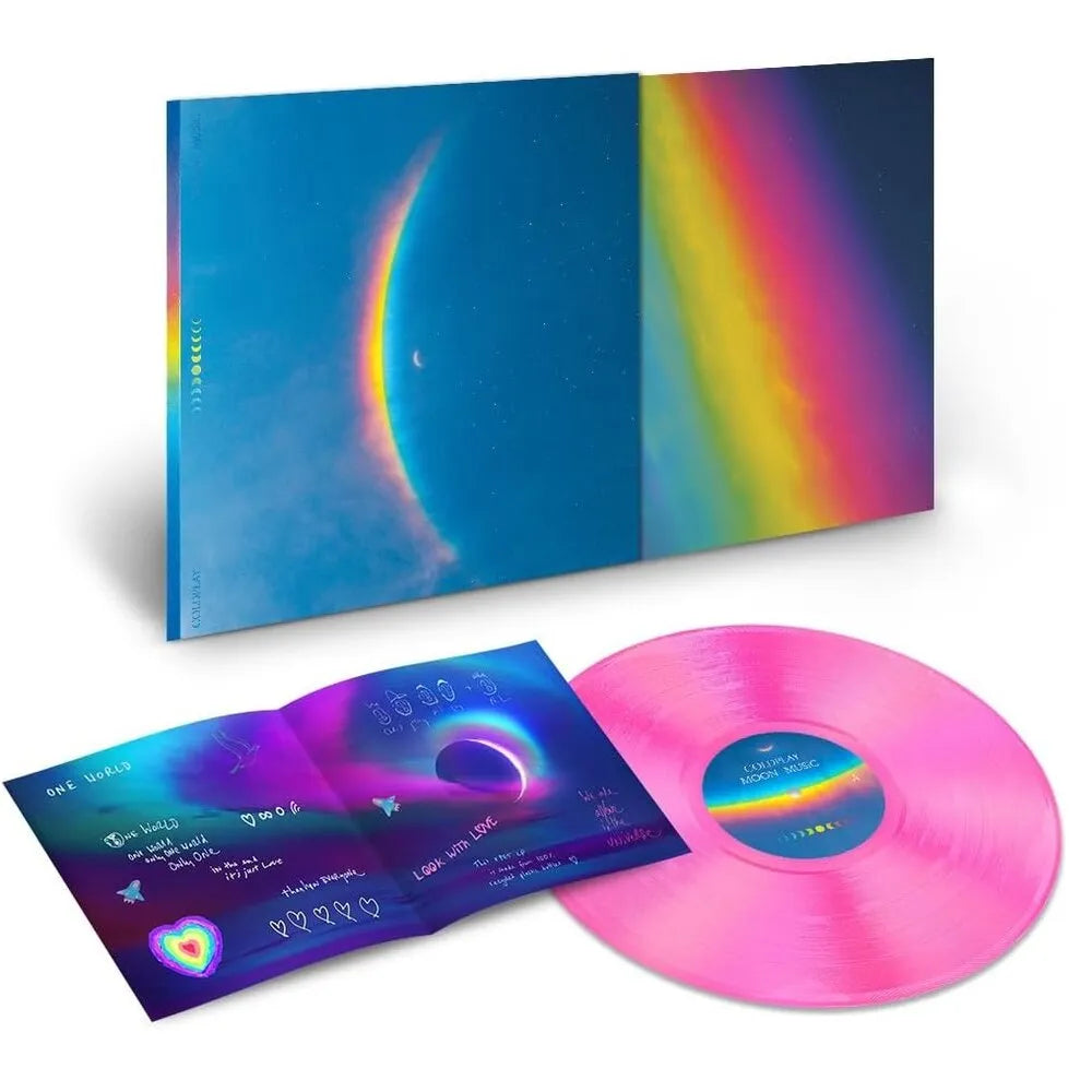 Coldplay Moon Music (vinilo rosa translúcido)