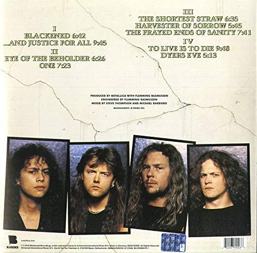 Metallica - "...And Justice For All" Limited Edition Dyers Green 2LP Vinyl
