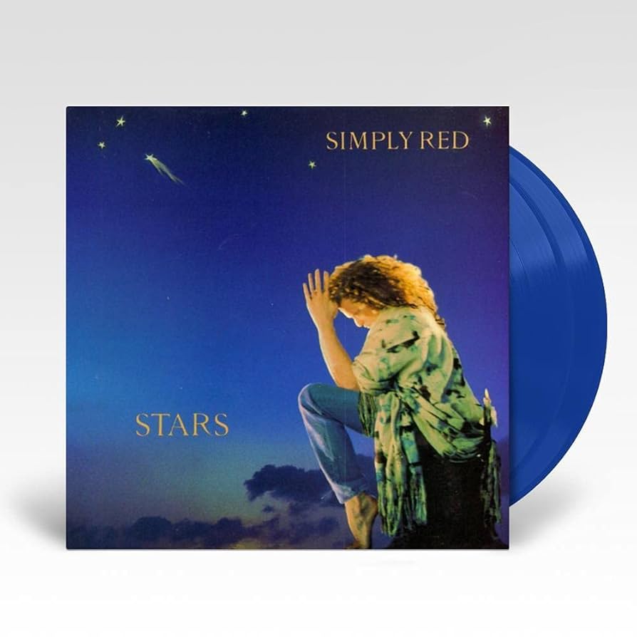 Simply Red - "Stars" Limited Edition 180g Blue Vinyl