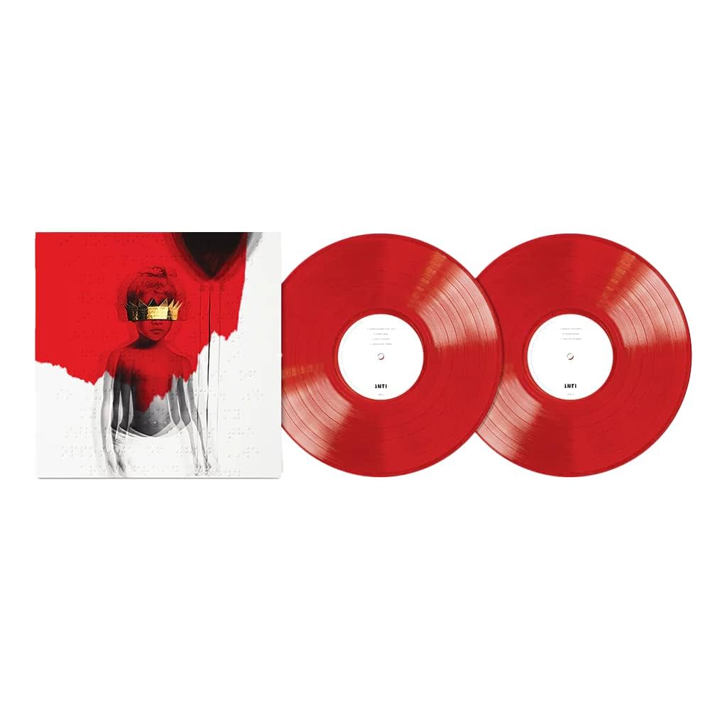Rihanna - "Anti" Limited Edition 2LP Red Opaque Vinyl