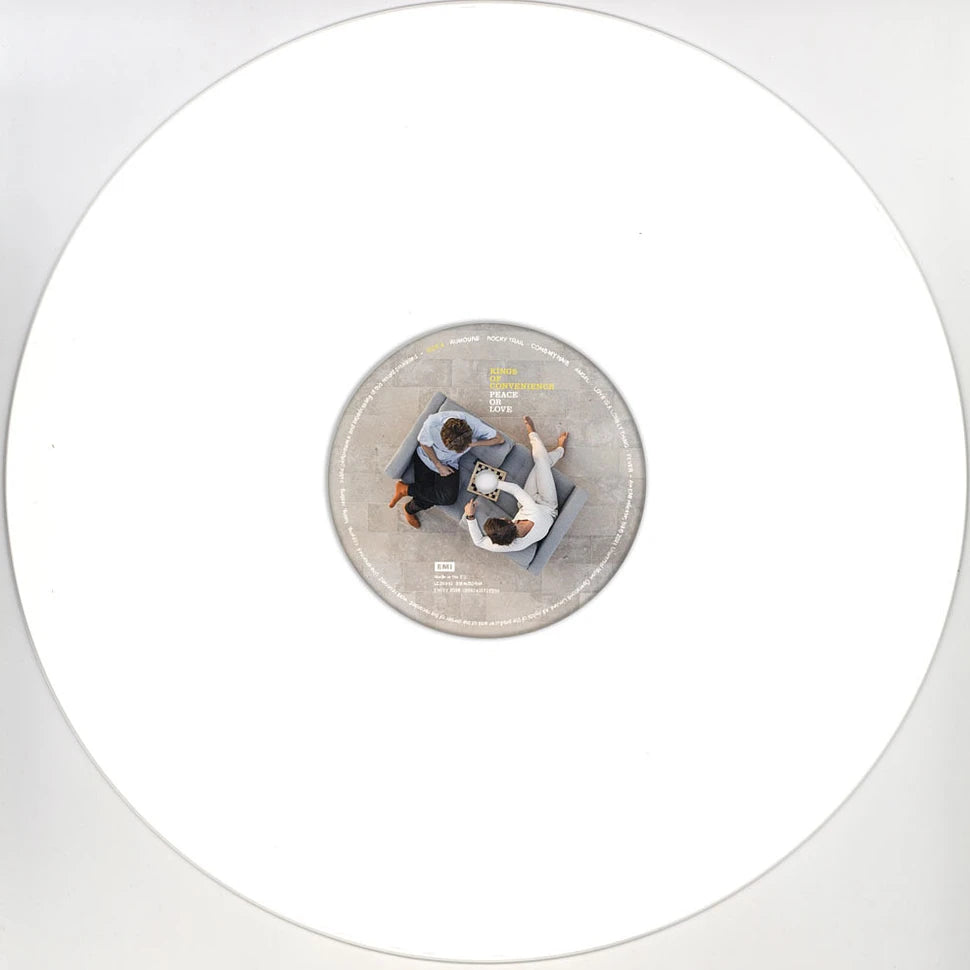Kings Of Convenience - "Peace Or Love" Indie Exclusive White Vinyl