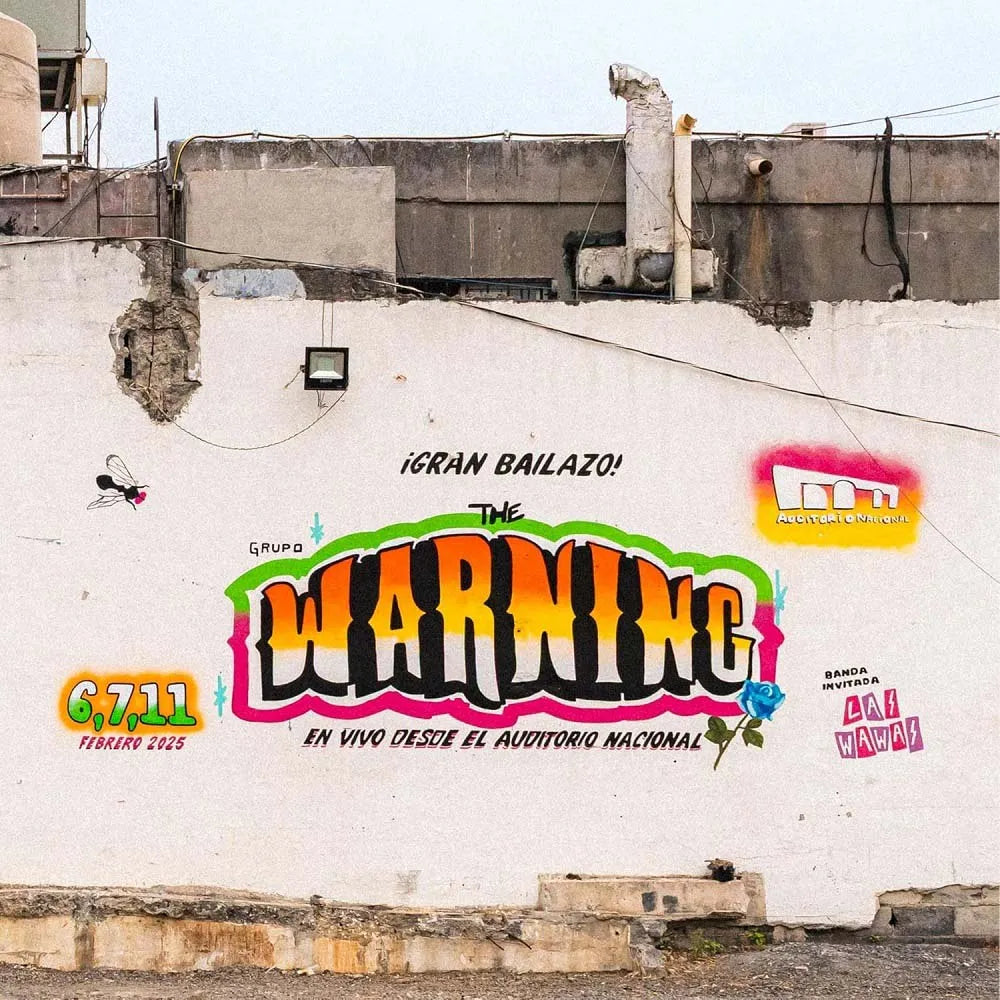 The Warning Live From Auditorio Nacional, CDMX 2LP (Gran Bailazo Ver.) (Rosa Mexicano Vinyl)