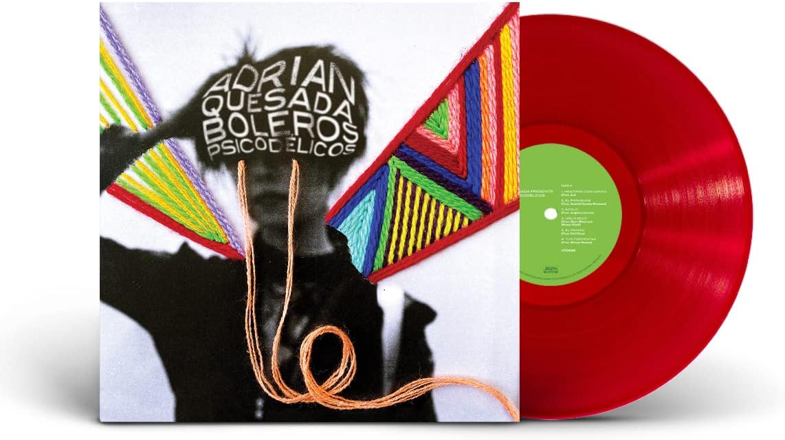 Adrián Quesada - “Boleros Psicodélicos” Cherry Red Vinyl