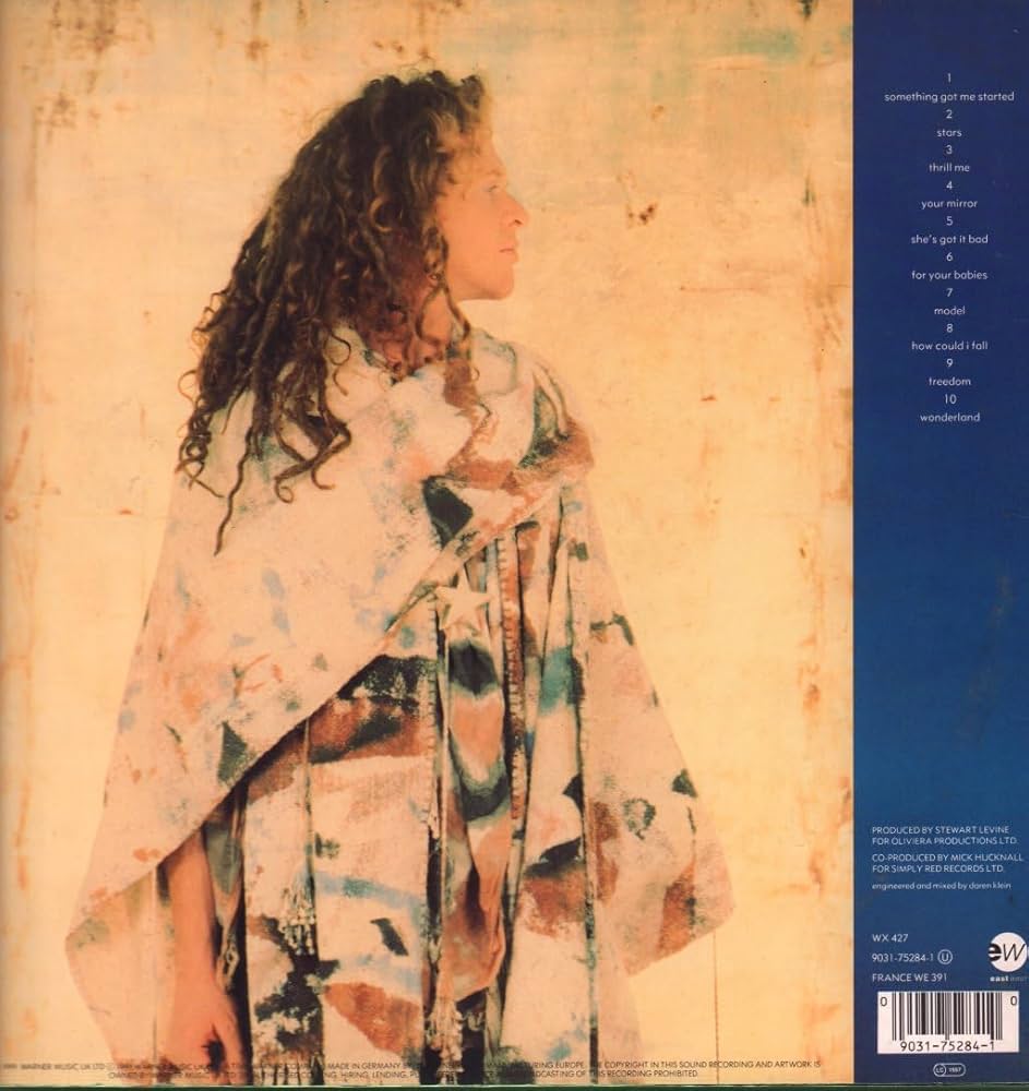 Simply Red - "Stars" Limited Edition 180g Blue Vinyl