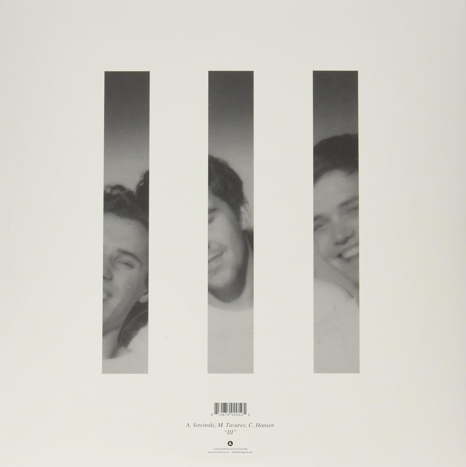 BadBadNotGood - "III" Turntable Lab Exclusive Three Stripe Colored 2LP Vinyl