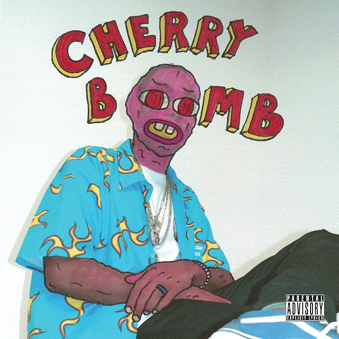Tyler The Creator Cherry Bomb Mask Cover Blue Vinyl Edition