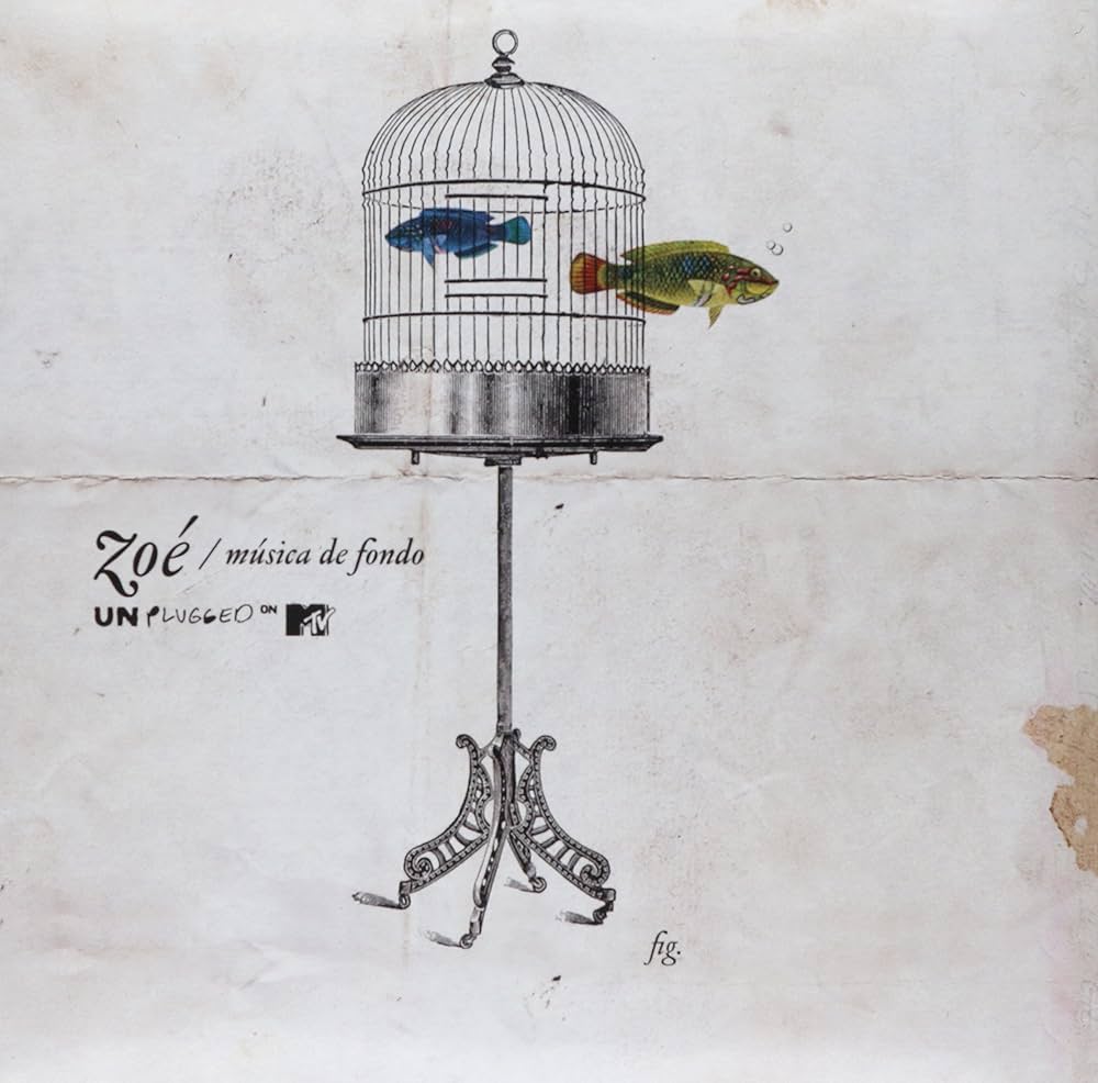 Zoe Musica De Fondo Unplugged Mtv NEGRO Black 2 Lp Vinyl