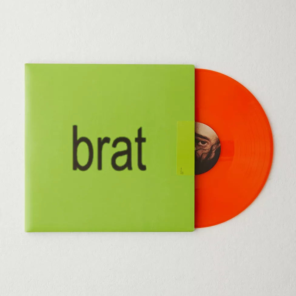 Charli xcx - Brat UO Exclusive LP Orange Translucent Swirl
