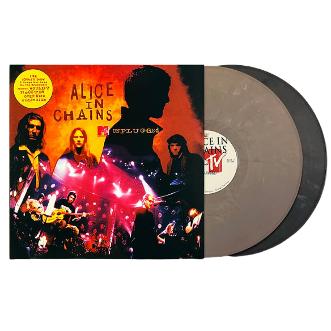 ALICE IN CHAINS 2xLP MTV Unplugged (Light & Dark Grey Marbled Coloured Vinyls)