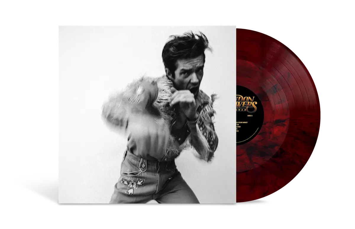 Brandon Flowers Thrasher Red marble Vinyl