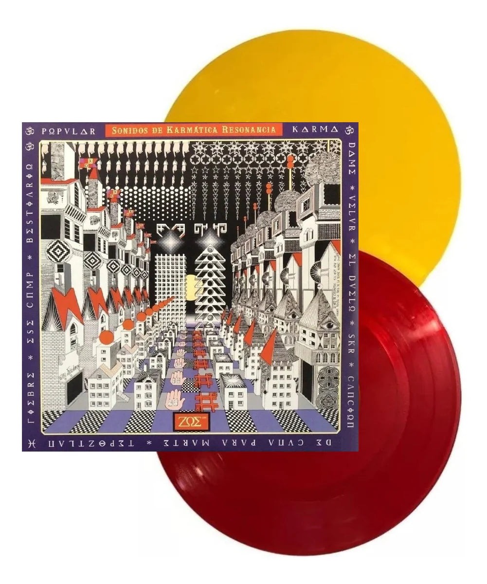Zoé - "Sonido De Karmatica Resonancia" 2LP Red & Yellow Vinyl