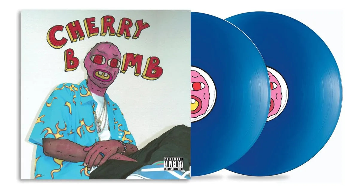 Tyler The Creator Cherry Bomb Mask Cover Blue Vinyl Edition