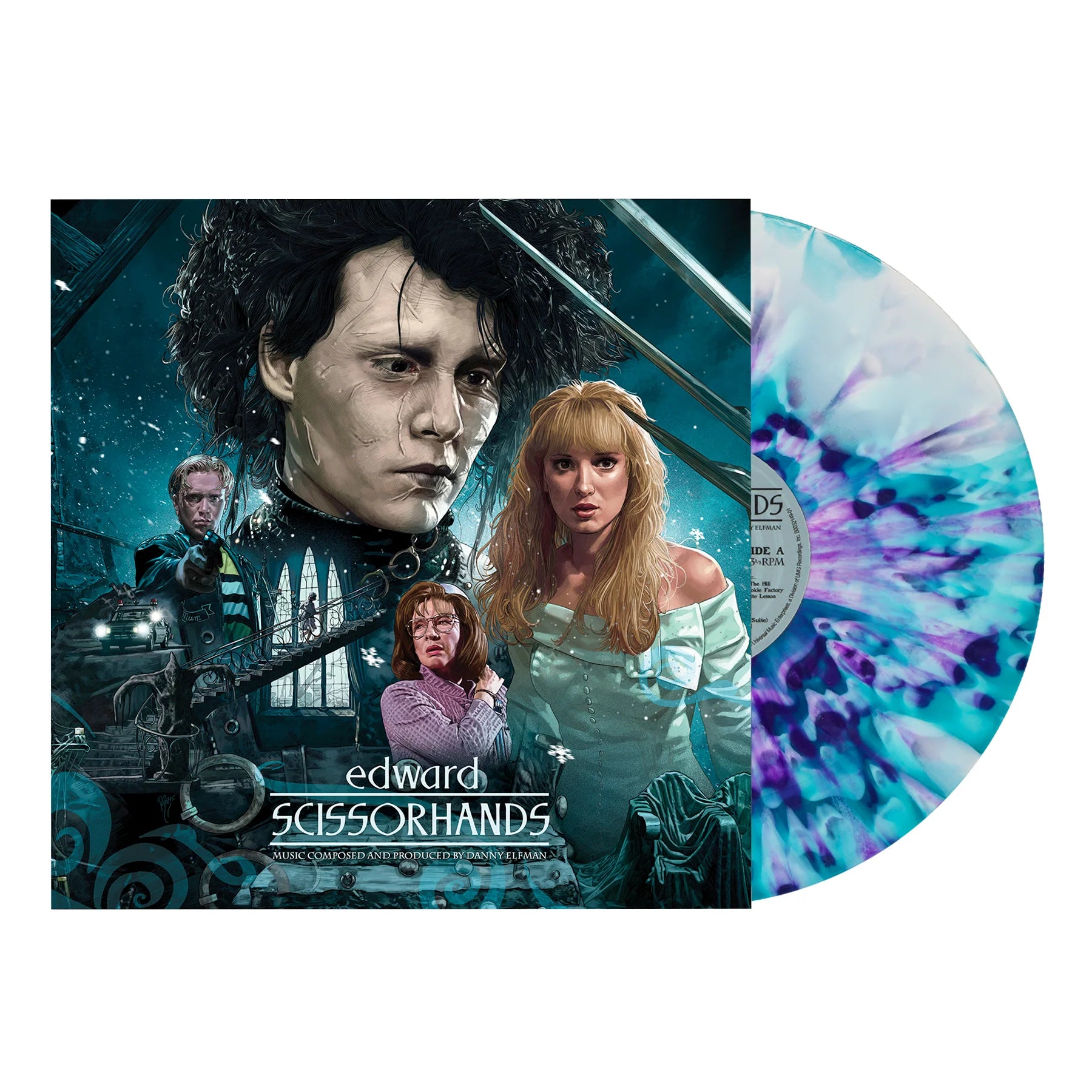 Danny Elfman - Edward Scissorhands (Original Motion Picture Soundtrack) LP (Snow Dance Colored Vinyl)