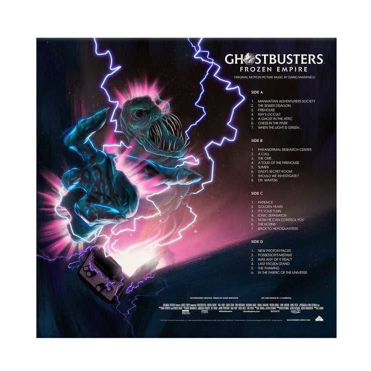 Dario Marianelli - Ghostbusters: Frozen Empire Original Motion Picture Soundtrack 2LP (Slimer Neon Green Vinyl)