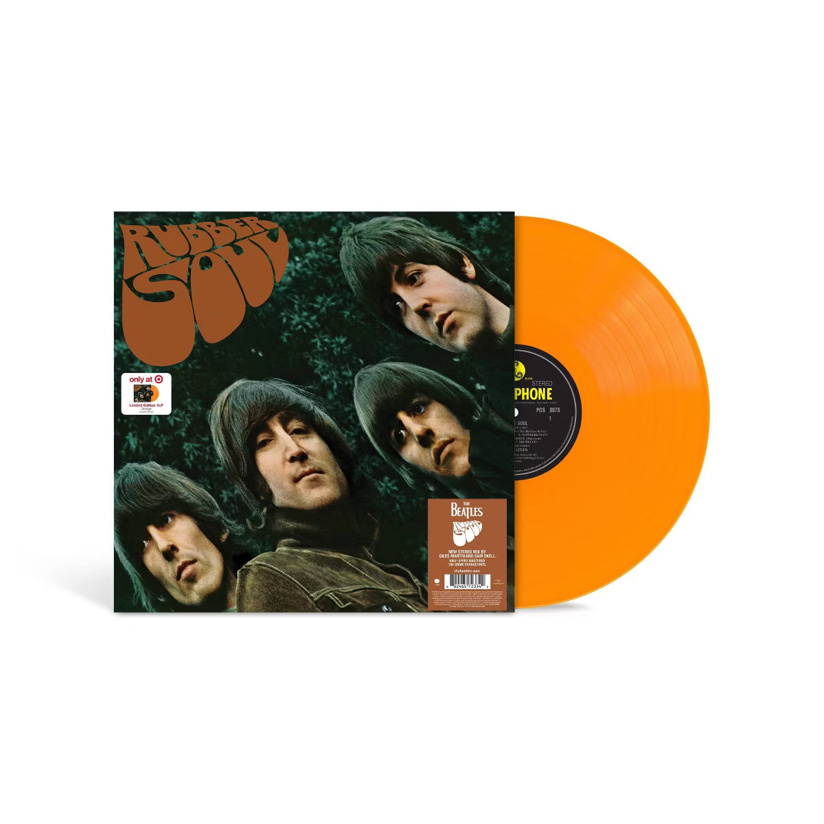 The Beatles - Rubber Soul (Target Exclusive) LP (Orange Vinyl)