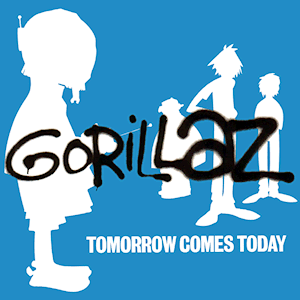 Gorillaz - Tomorrow Comes Today EP Edición en vinilo color blanco y azul