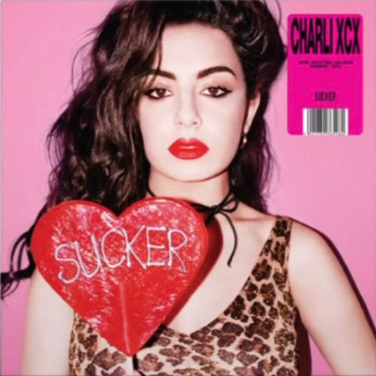 Charli XCX - Sucker on Atlantic Pink Vinyl Urban Outfitters Exclusive