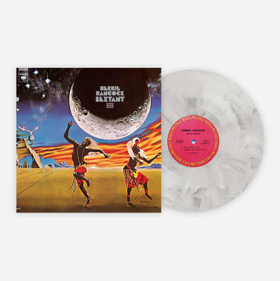 Herbie Hancock Sextant LP Lunar Marble Vinyl 50th Anniversary