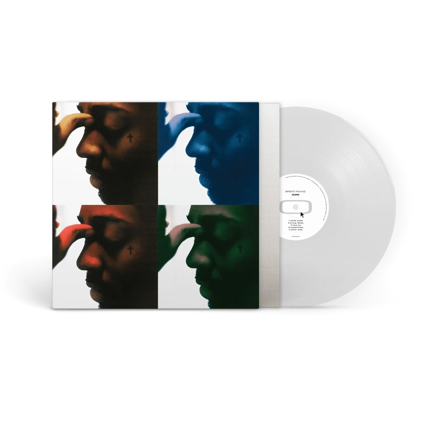 Brent Faiyaz - "Icon" Clear vinyl