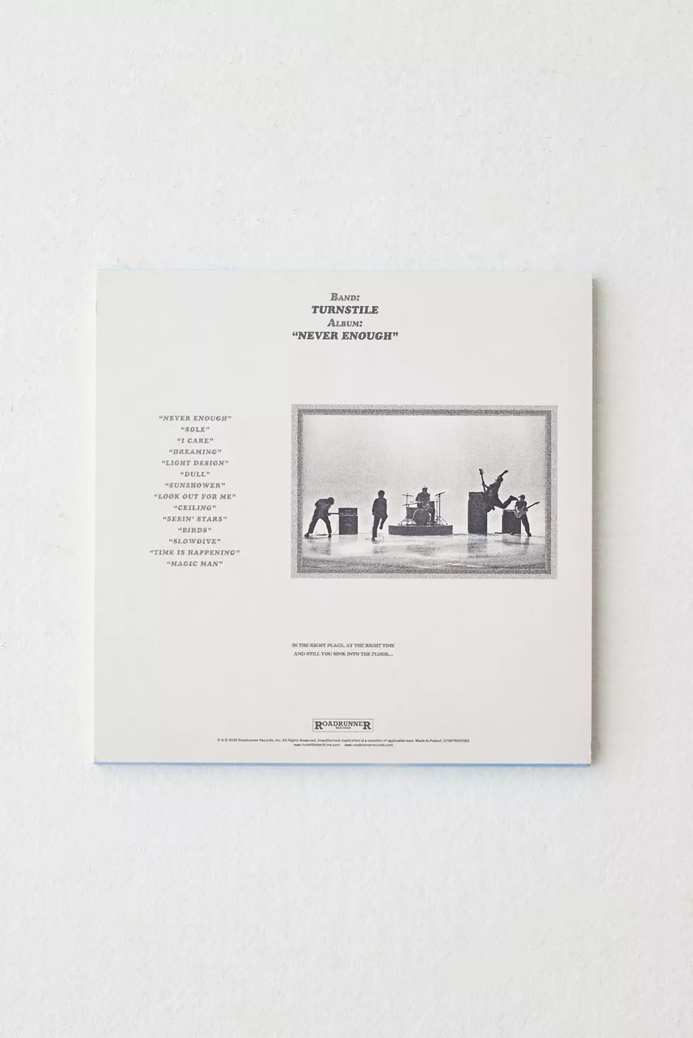 Turnstile - NEVER ENOUGH UO Exclusive LP