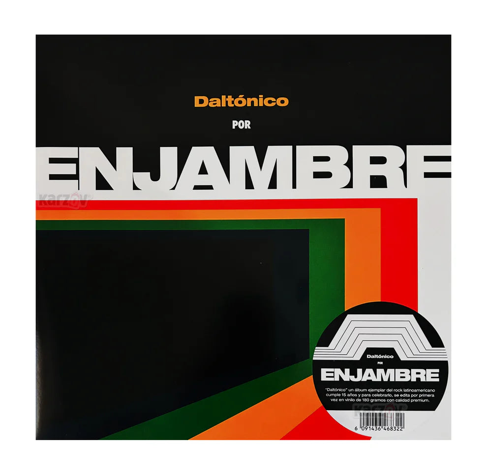 Enjambre Daltonico LP Vinyl Negro