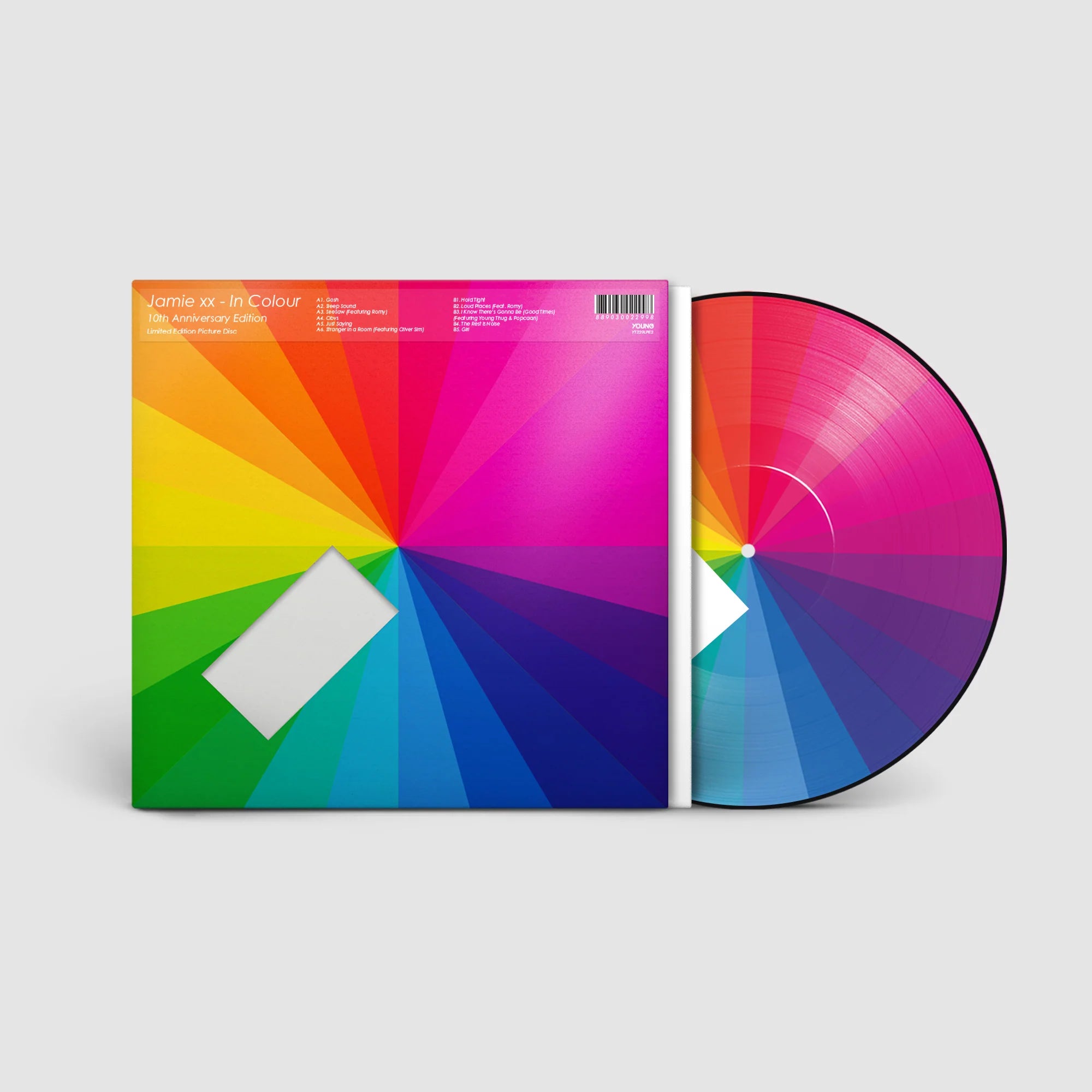 Jamie XX In Colour Anniversary Picture Disc Edition