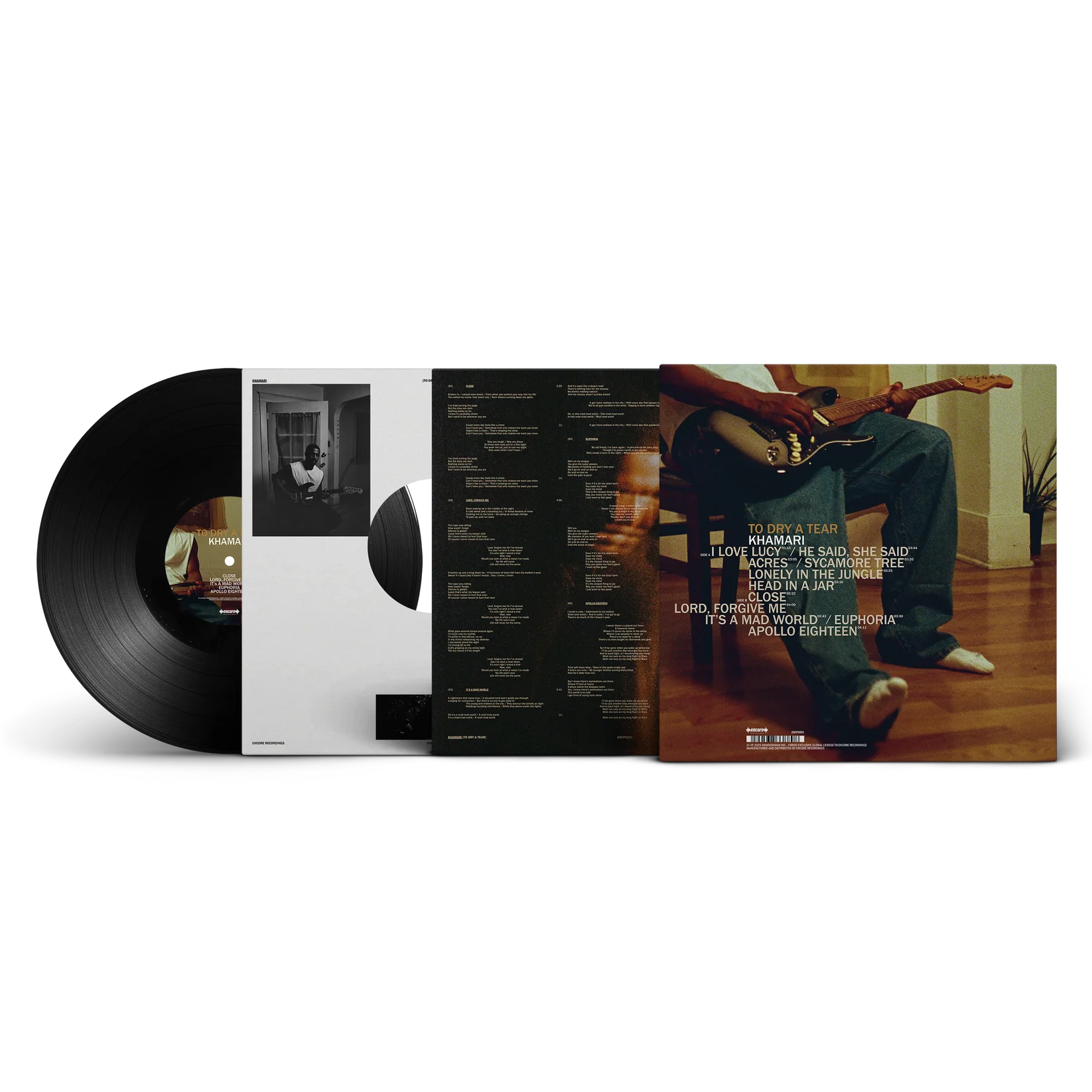Khamari  To Dry a Tear (black vinyl)