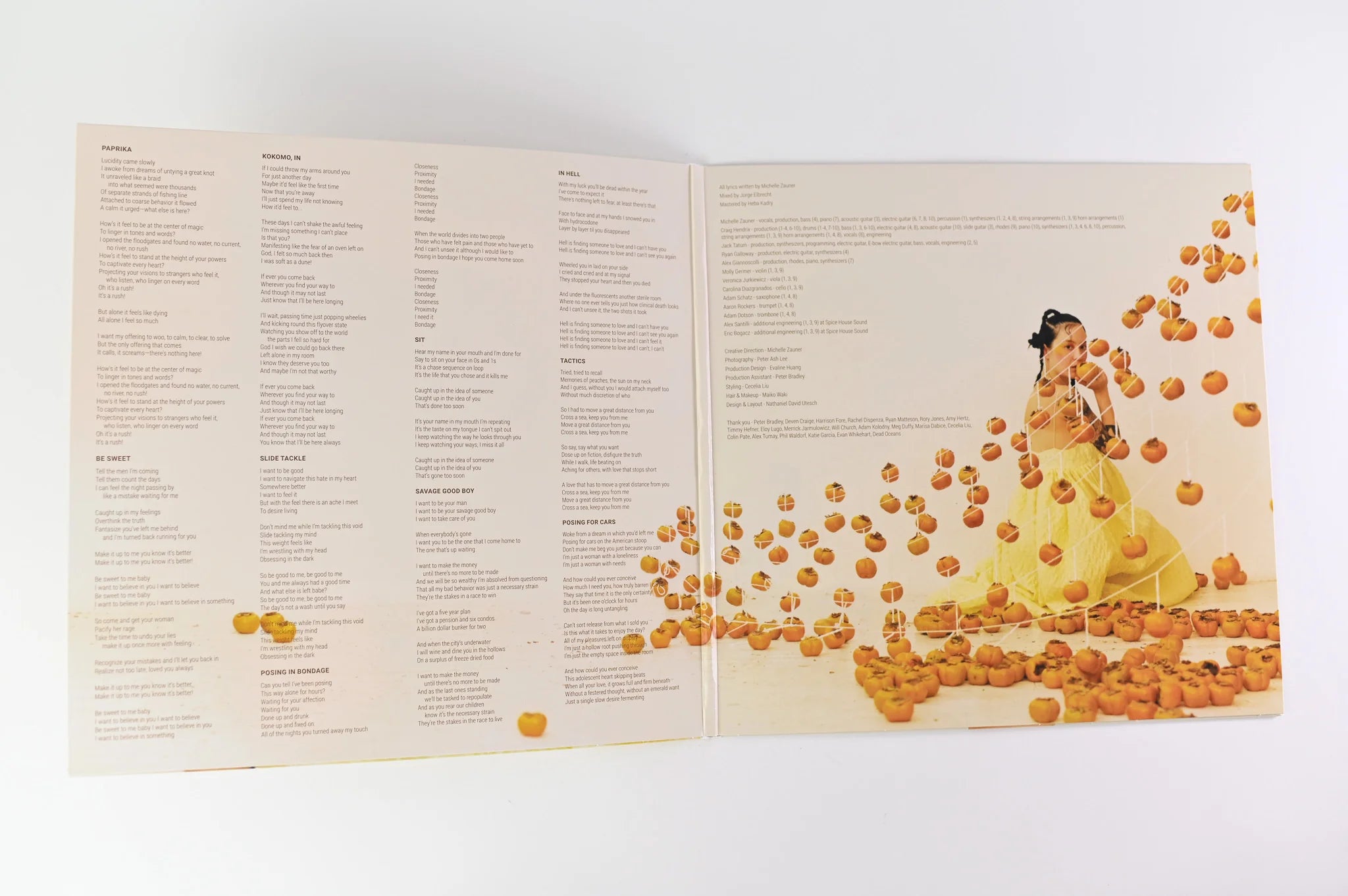 Japanese Breakfast - "Jubilee" Limited Edition Yellow & Black Swirl