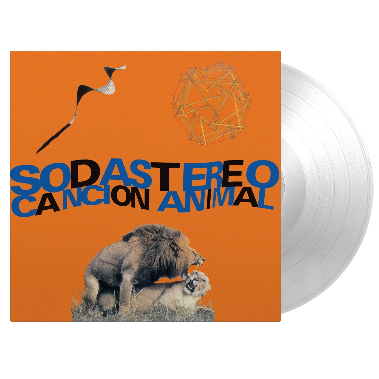 Soda Stereo Cancion Animal  Crystal Clear LP